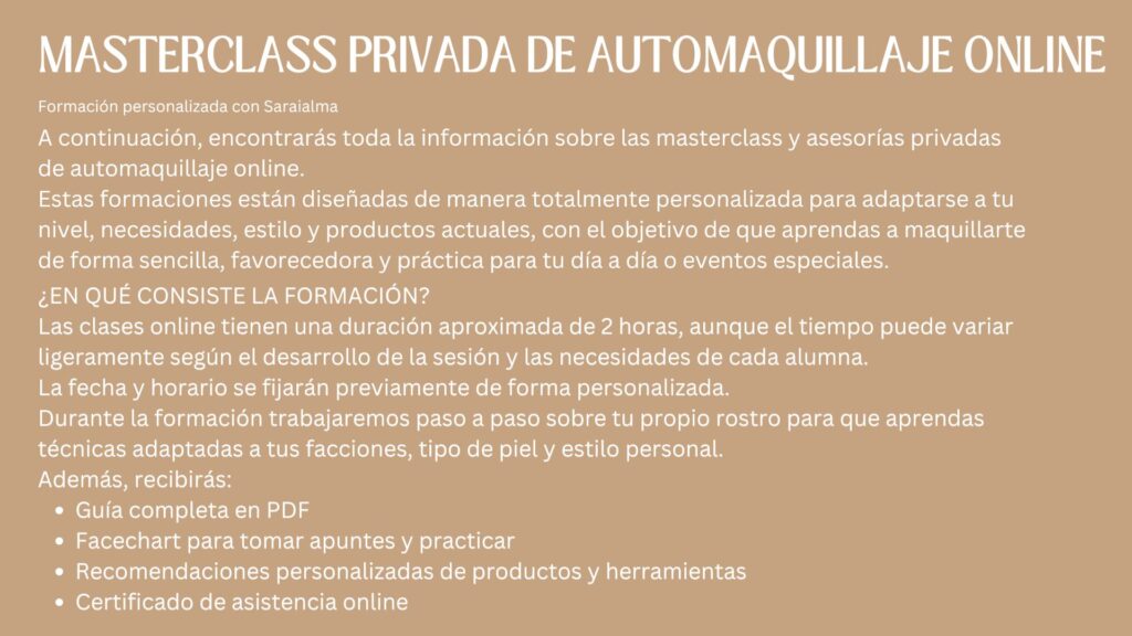 Aprender a maquillarse online