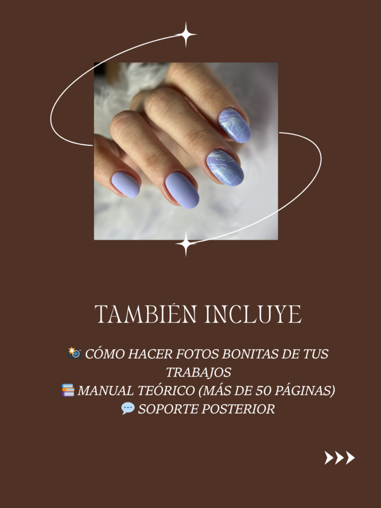 Formación online de uñas personalizada
