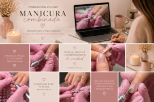 Curso online privado de manicura combinada